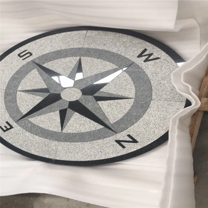 Natural Paving Stone Compass