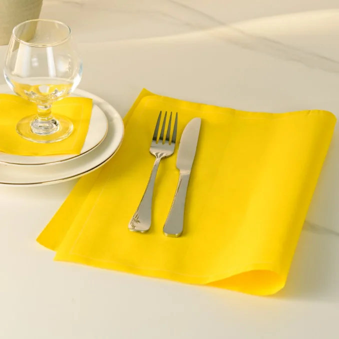 Table Cloth and Napkin Set and Coaster Unconventional New Patent Tear Off Napkin