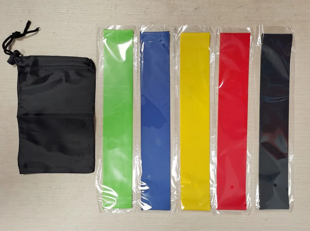 YIWU Custom 500 mm Gym Fitness Home Workout Set Latex Yoga Resistance Bands with Elastic Rubber Loop for Training