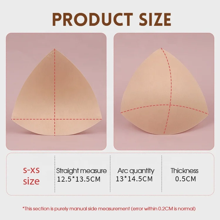 JINHONG JHL309 Wholesale ladies breathable sports bra foam pad bikini triangle bra cups