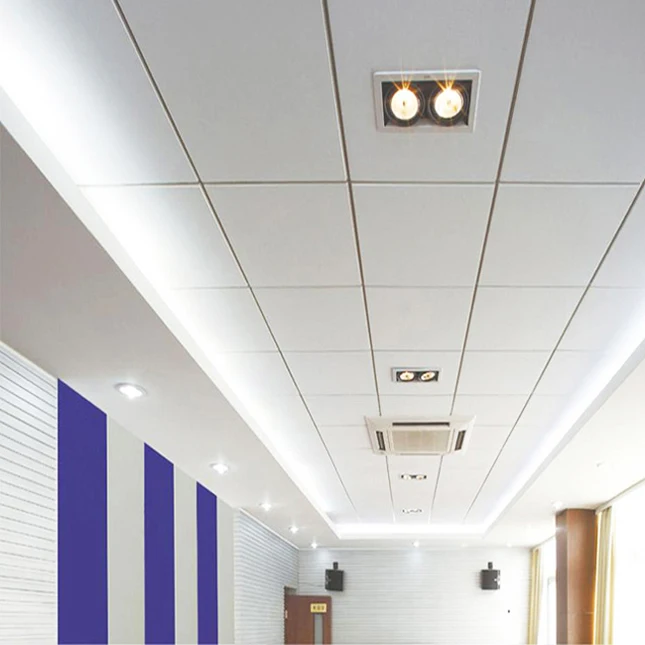 New Products Acoustic Aluminum Suspended Types of Metal Ceiling Tiles