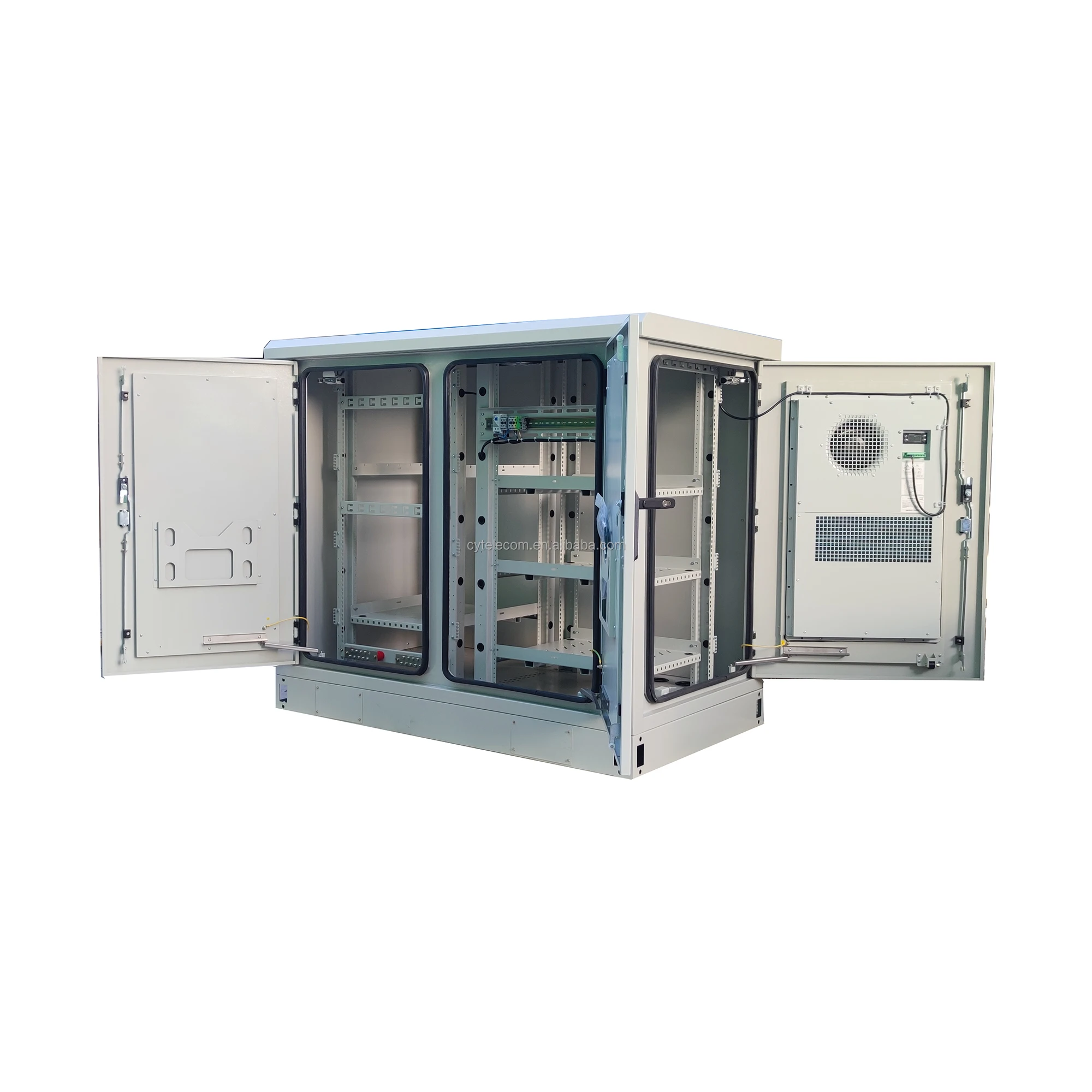 IP65 Protection Level Outdoor 19 rack electric Waterproof air conditioner for telecom cabinet
