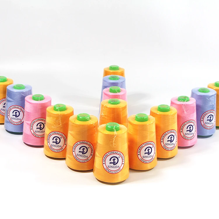 Wholesale Sewing Thread Supplier 5000y 40/2 Cotton Sewing Thread For Sewing Clothes