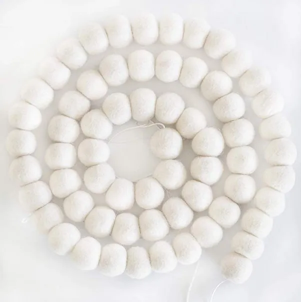 Hot Sell Wholesale Naturally Organic Eco Dryer Wool Felt Laundry Balls for