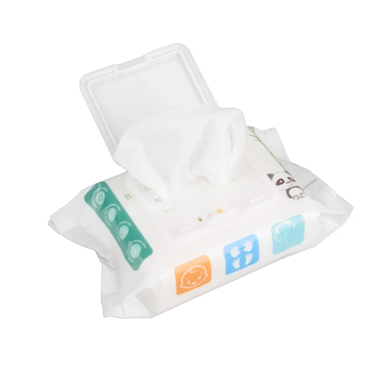 Best natural bamboo baby wipes free from harmful chemicals biodegradable wet wipes face and hand compostable baby wet wipes