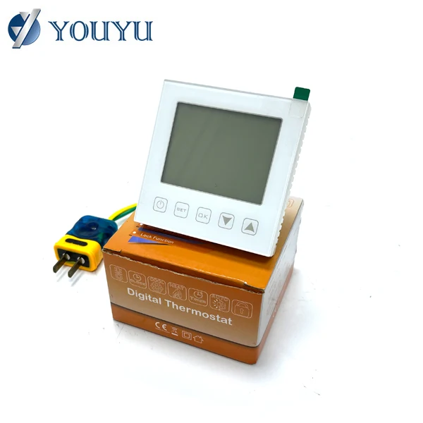 Electric floor heating thermostat for large indoor houses with wifi thermostat