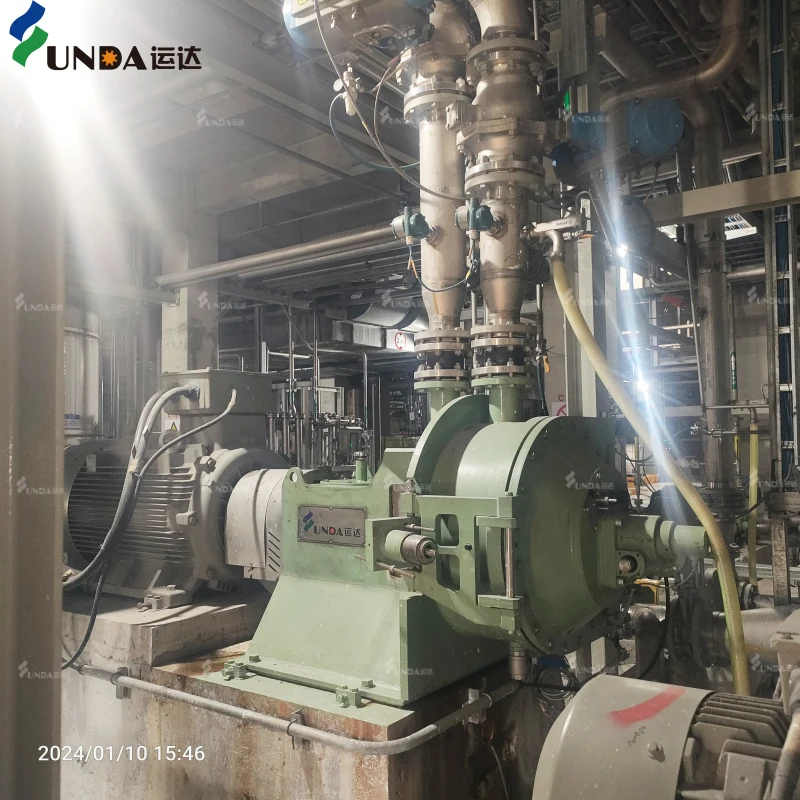 Yunda Refining Equipment Stator Rotor Disc Low Consistency Refiner Double Disc Refiner for Tissue Paper Production Line