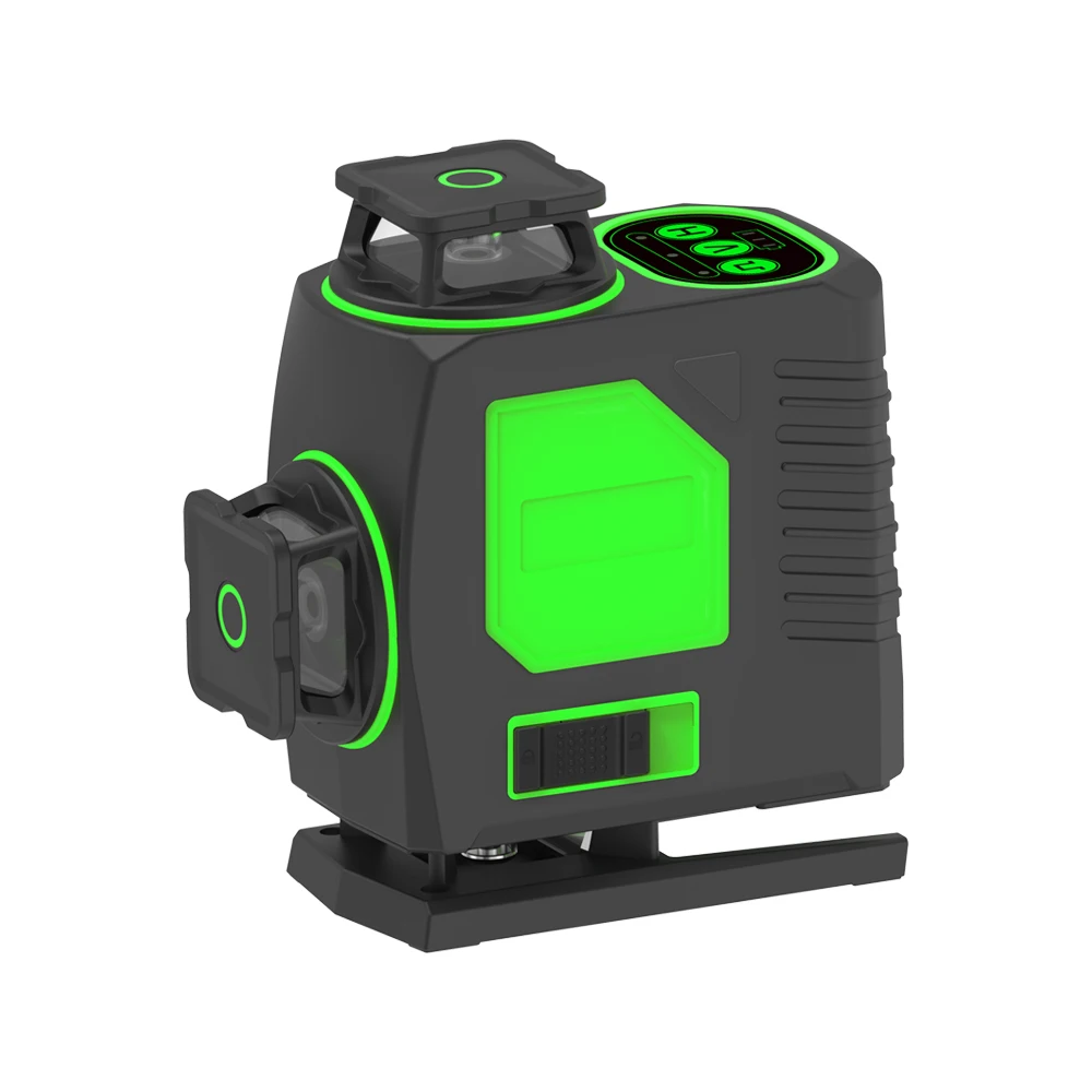 High Precision 360 Degree Rotating 16 Lines 4D Multi Green Light Laser Level