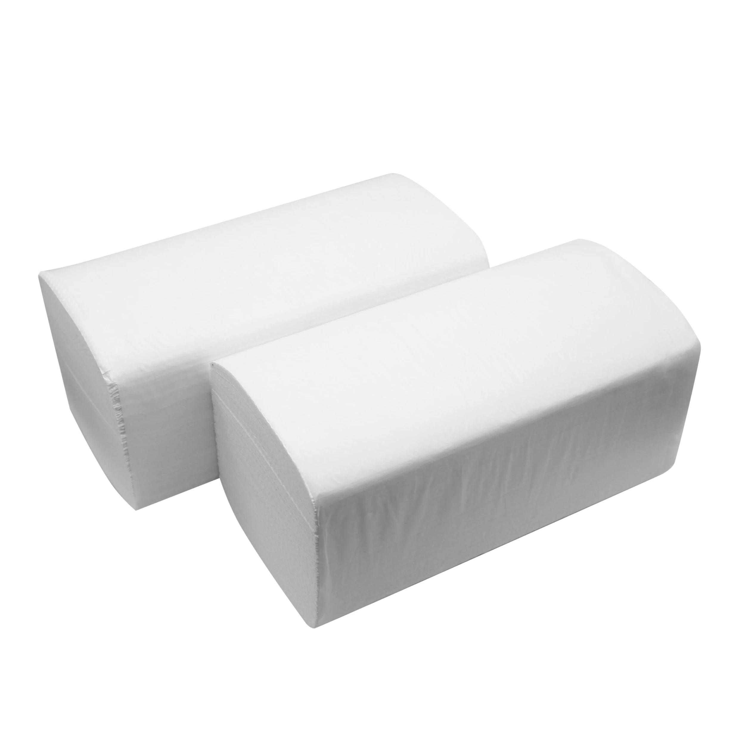 QINGSHE Wholesale 200 Sheets 100% Virgin Pulp Kitchen Hand Paper Towels Ultra Strong 1-PLY V Fold Custom Tissue Toilet Paper