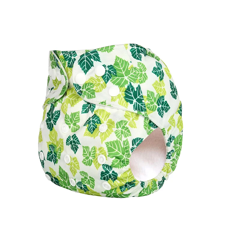 Odm Adjustable Organic Popular Cute Diapers Industry Supplier Washable Reusable Cloth Diaper for Babies