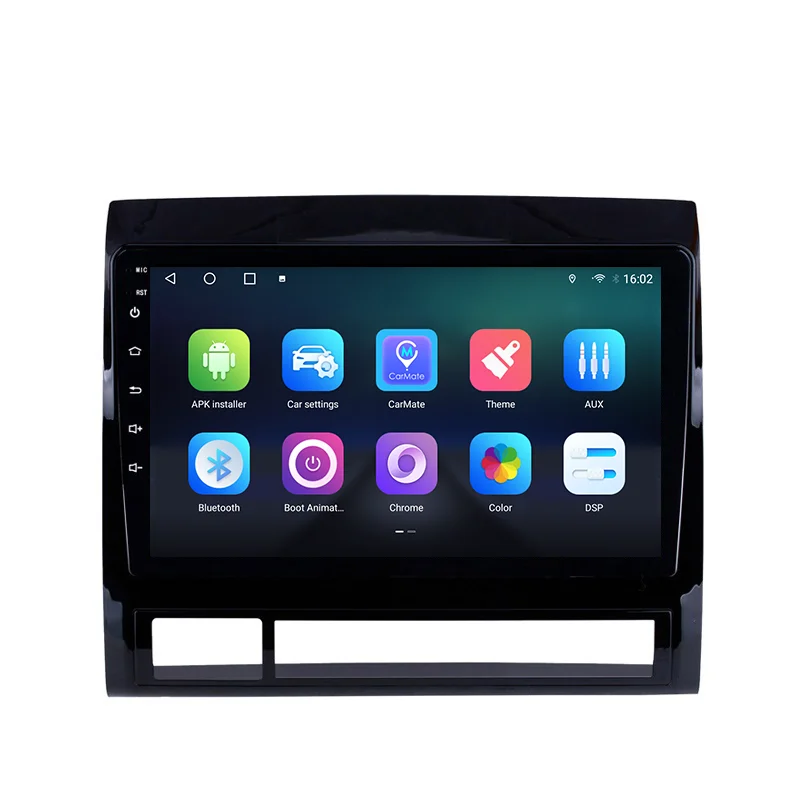 For TOYOTA TACOMA HILUX 2005 2006 2007 2008 2009 2010 2011 2012 2013 Car Radio 9 inch Video Player Navigation GPS Android