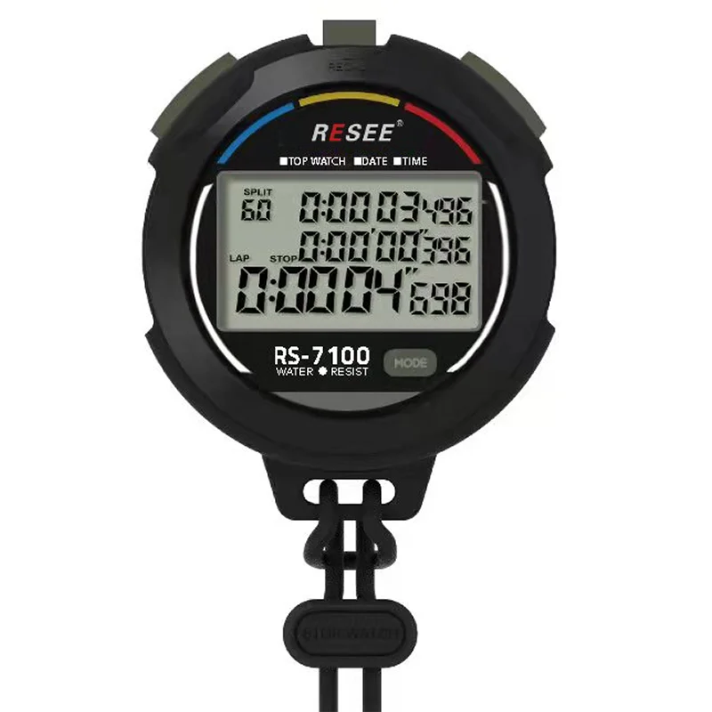 Resee laboratory LCD Display timers sports stop watch digital stopwatch sports electric countdown timer stopwatchs manufacturers