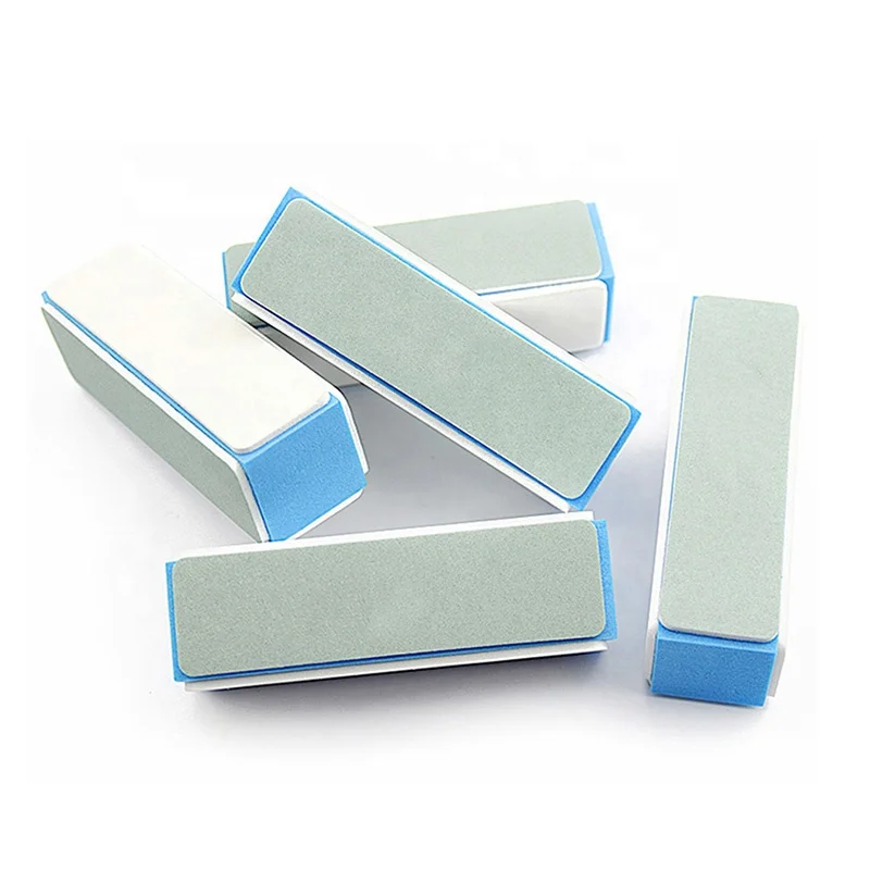 9x3 см высокоэластичная губка, 4 стороны, хорошее качество, блестящий буферный блок для ногтей, полировальный блок