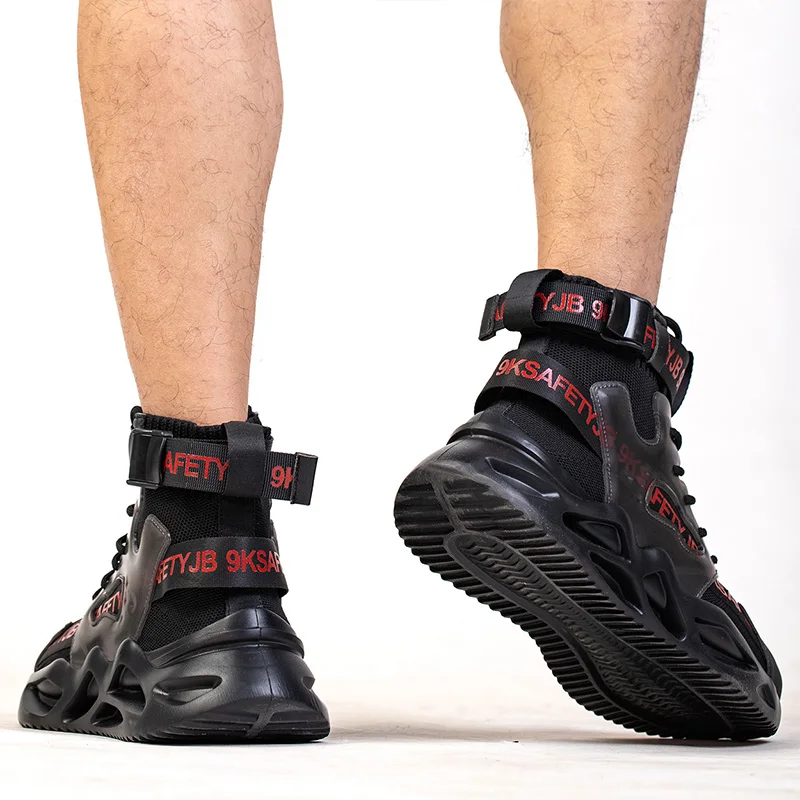 2022 New style Fashion For Men Man Anti Slip Steel Toe sport Light Weight Industrial Work  Safety Shoes