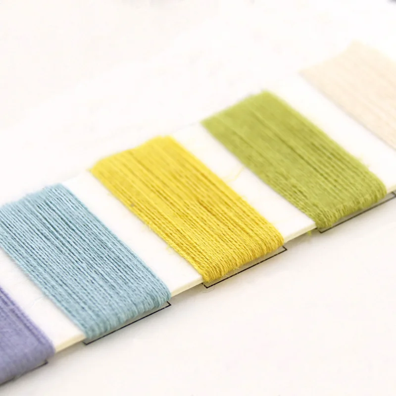 QIANJIN Good Quality And Price Of linen yarn crochet slub cotton linen yarn