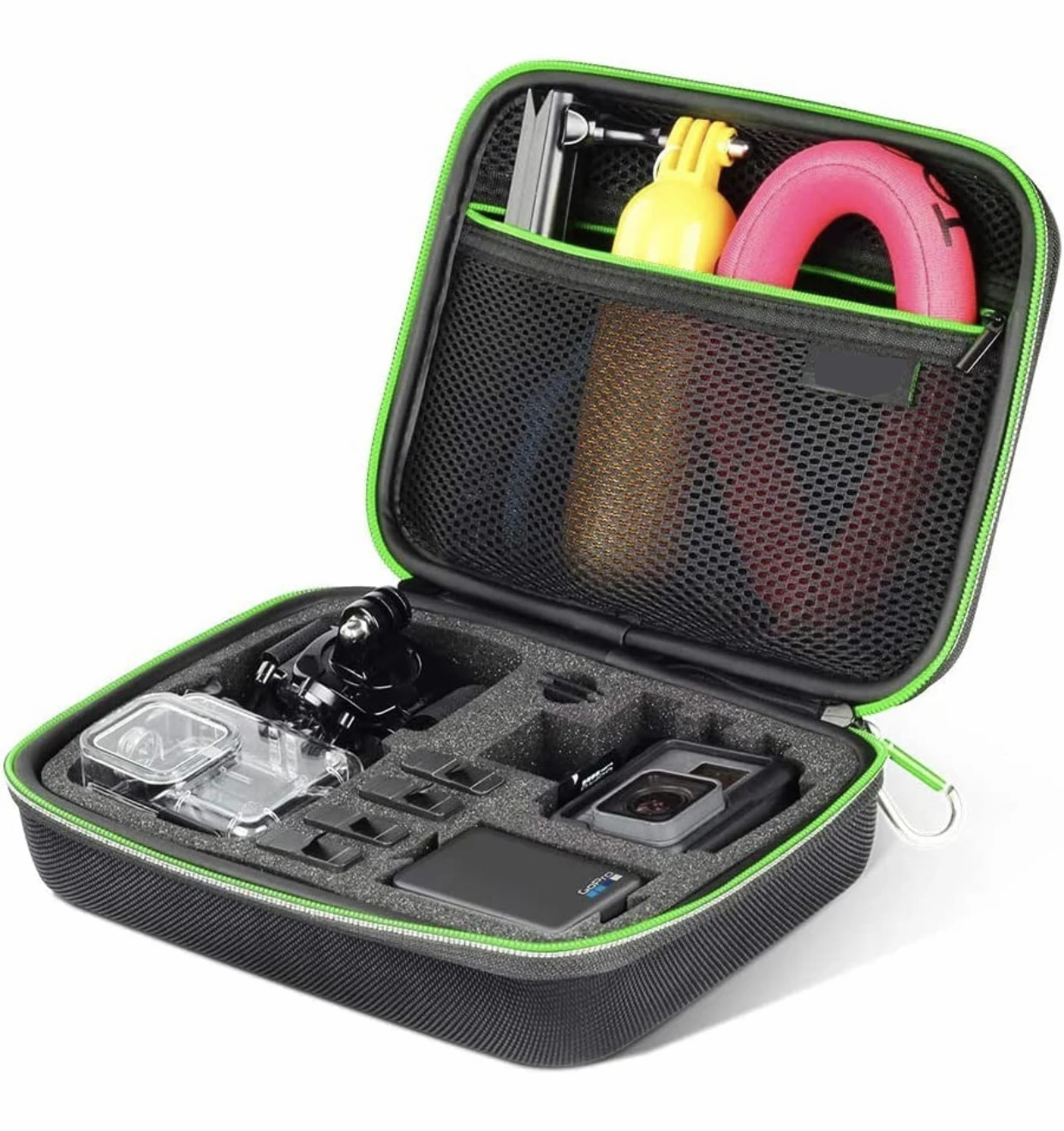 Custom Eva Portable Waterproof Hard Shell Action Camera Travel Storage Case For Go Pro Hero 11/10/9/8/7/6/5/4/3