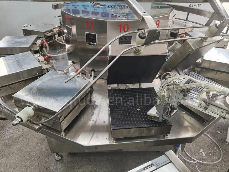High Output 15 Plates Cigarette Rolls Barquillos Maker Cuchufli Barquillos Making Machine for Sale