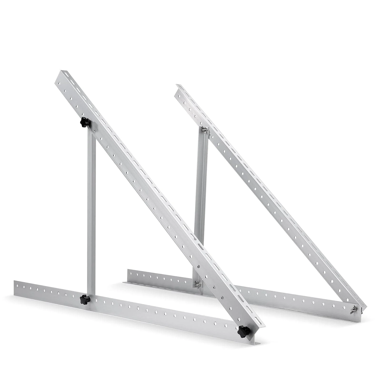 anodized aluminium extrusion profile adjustable solar panel pole mounting bracket