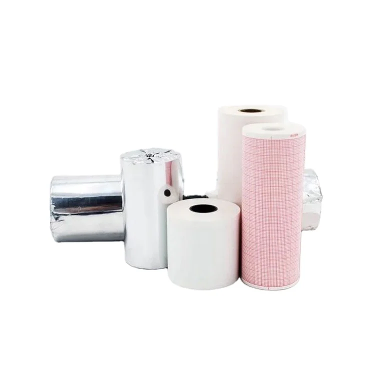 Factory Supply OEM printed Medical ECG thermal paper roll used in hospital
