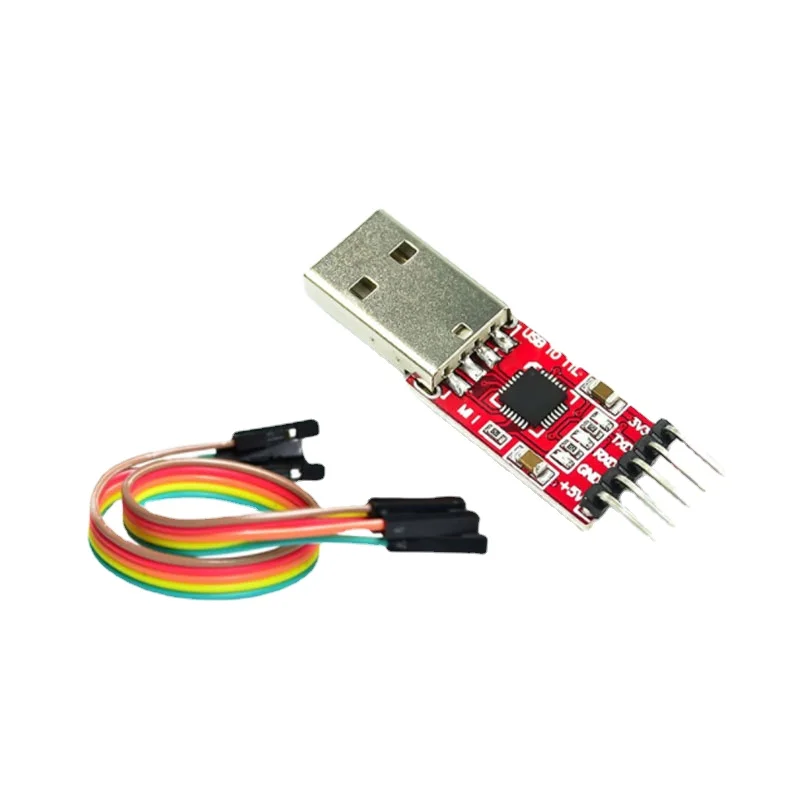 USB 2.0 to TTL 6Pin CP2102 Module Serial Port UART Module 5Pin Red CP2102 Module