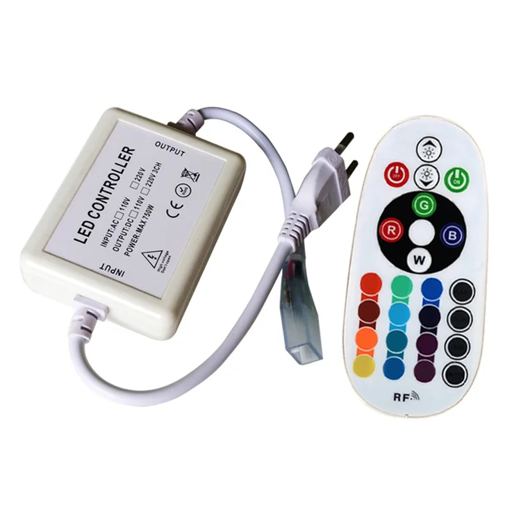 Изменение цвета SMD5050 светодиодная неоновая лента 220 В