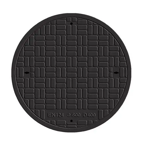 Sewer Manhole Cover en124 round ductile cast iron manhole cover