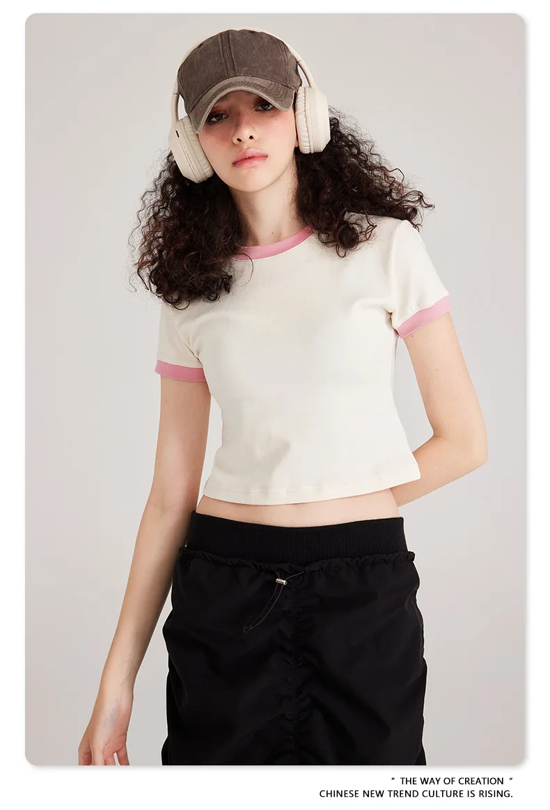 T Shirts High Quality For Women Women T Shirt Wholesale High Quality Crop Tops For Women Teen Girls Custom Logo 2024