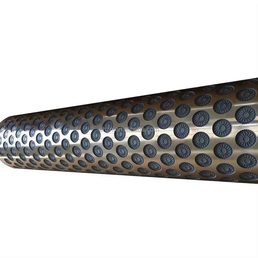 Good Quality Customizable Patterns Embossing Roller For Paper