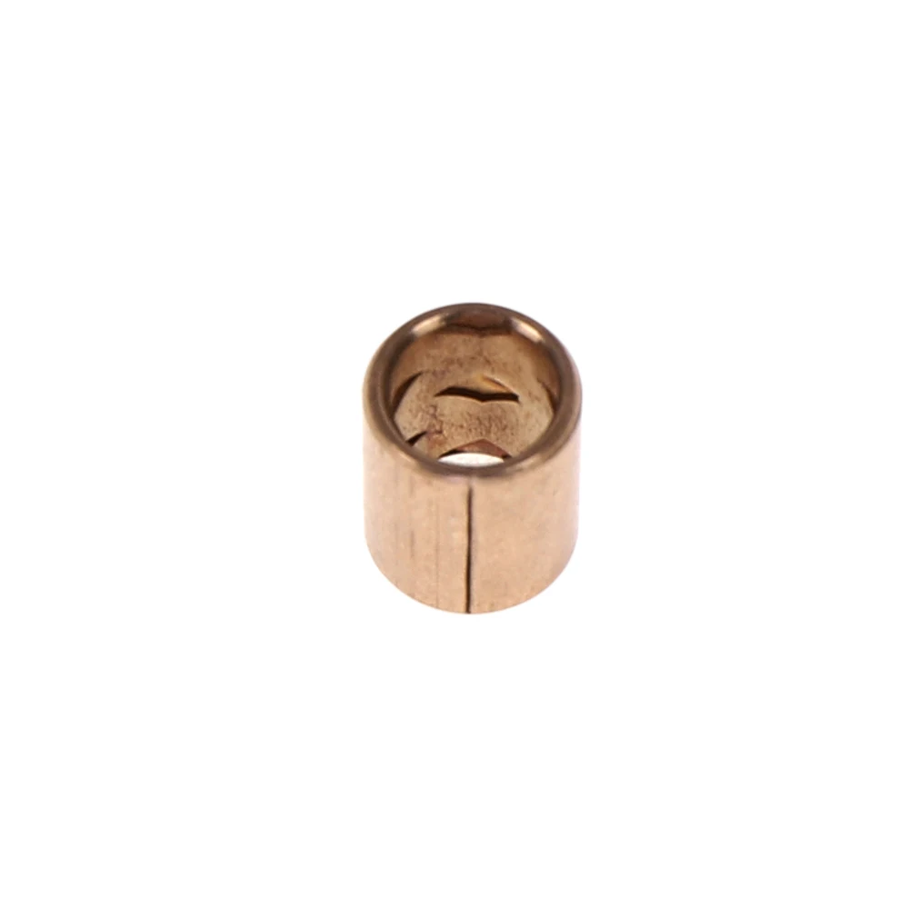 Factory high precision oil impregnated bearing brass flanged bushings bronze bearings oilless slide plain bronze bushing
