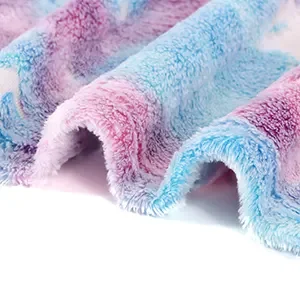 Custom Pink Luminous Unicorn Pattern Super Soft Plush Glow In The Dark  Fabric Throw Flannel Blanket For Boys Girls Kids