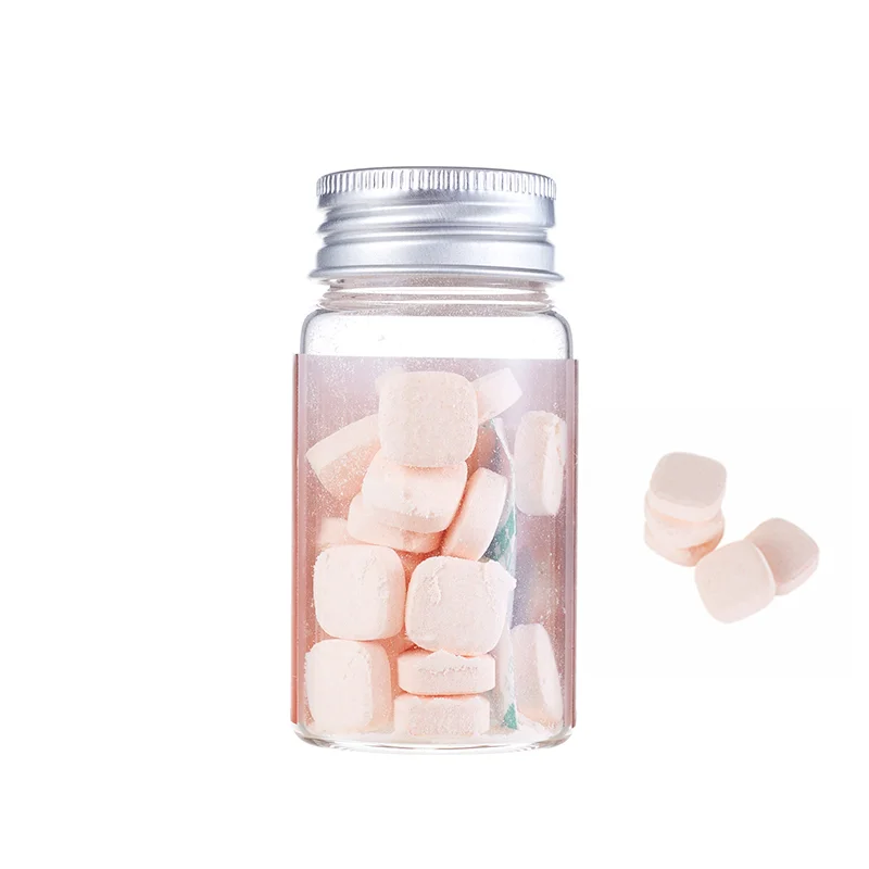 Wholesale Vegan Toothpaste Tablets Caries Prevention Orange Flavored Toothpaste Chewable For Sensitive Tooth