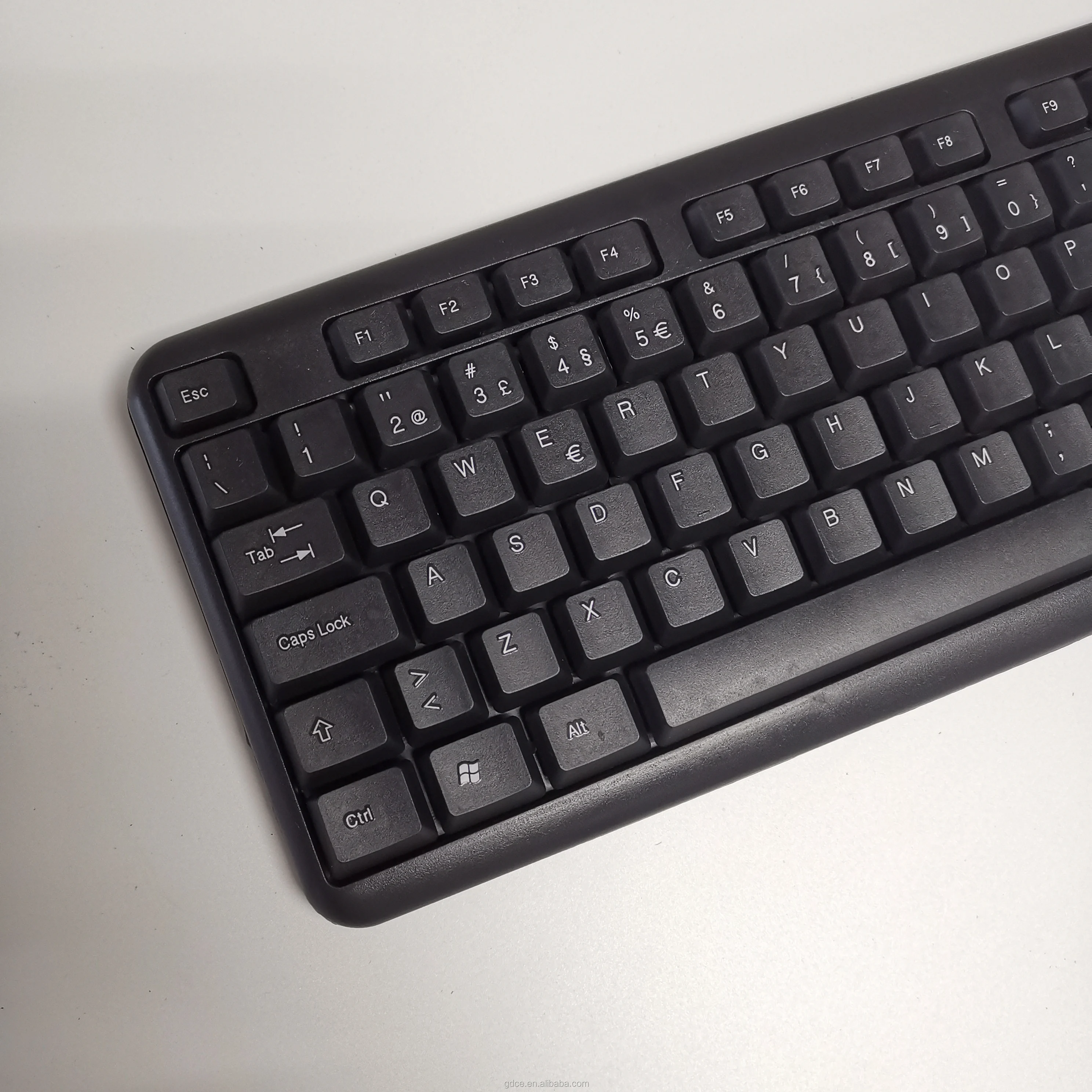 High Quality OEM Brazilian Spanish Ergonomic Keyboard and Mouse Combo Wholesale Office 2.4G USB Wireless Keyboard & Mouse Set