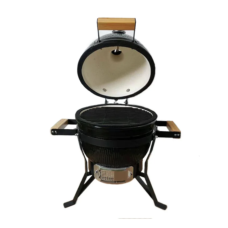 Outdoor Kamado Joe Classic Barbecue Grill Egg Ceramic Kamado Smoker BBQ Grill