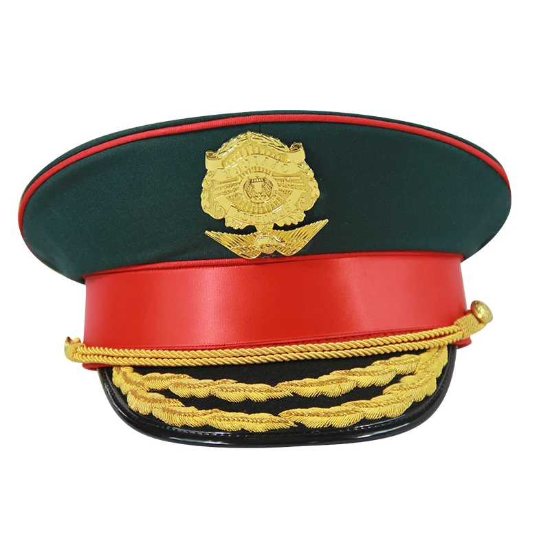 Дизайн логотипа на заказ, OEM, военный офицер, капитан, Униформа, производитель, бестселлер, самая низкая цена, Военный стиль, остроконечная шляпа