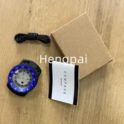 50m Watch Balanced Waterproof Luminous Compass Underwater Diving Scuba Compass