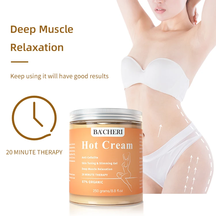 Kangrong ODM OEM Skin Care Body Care Body Slimming Cream Lose Weight Cream Hot Cream Burn Fat Melting Gel For Body Weight Loss