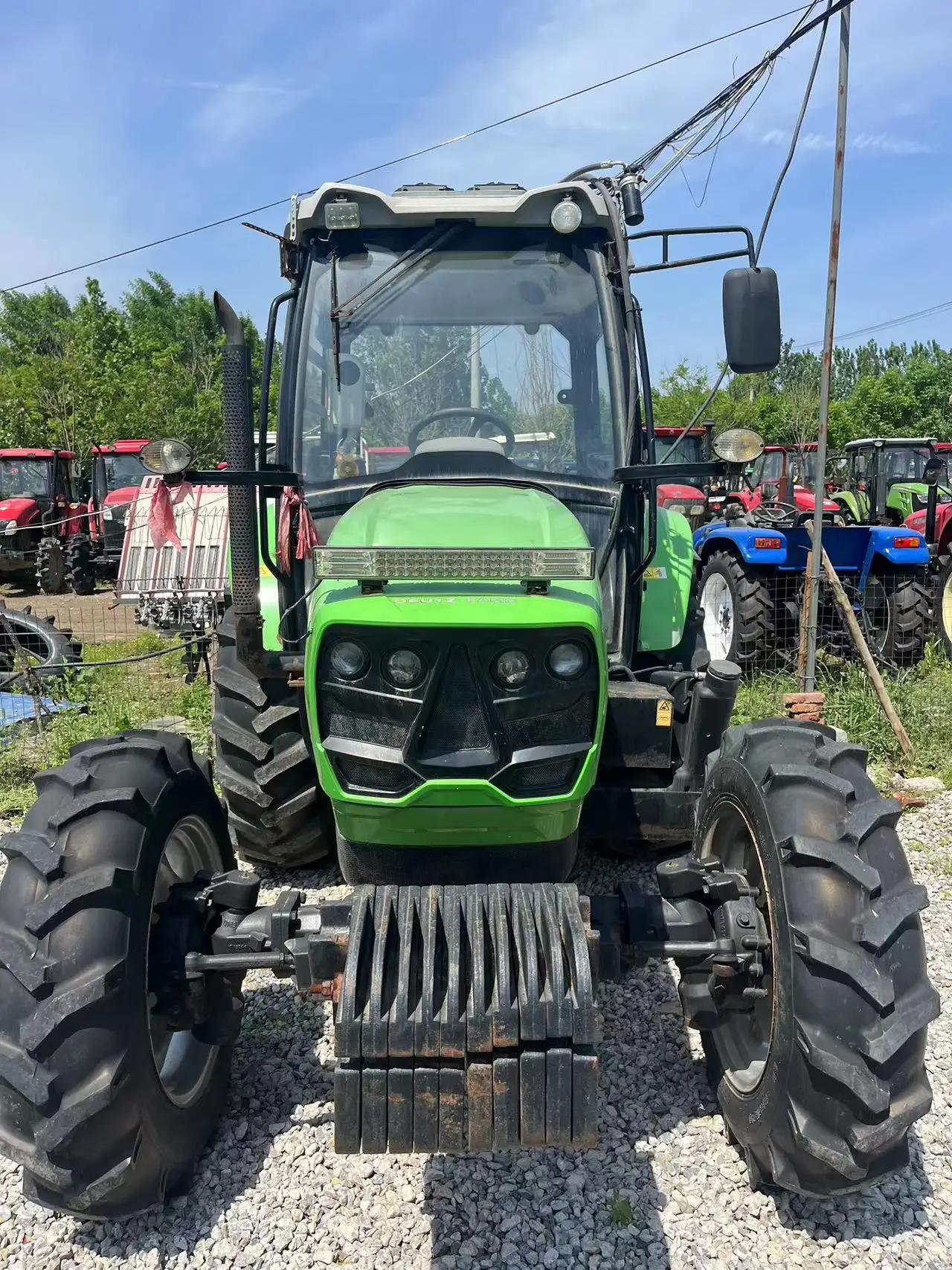 80HP 4wd  low price used tractor in high quality