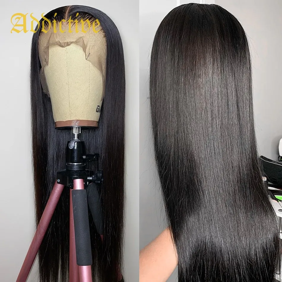 Addictive Transparent Lace Frontal Wholesale Mink Virgin Hair Front Wig