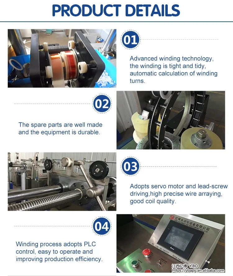 
YR 450J The Most Advanced Vertical Type Electric Motor Coil Winding Machine 