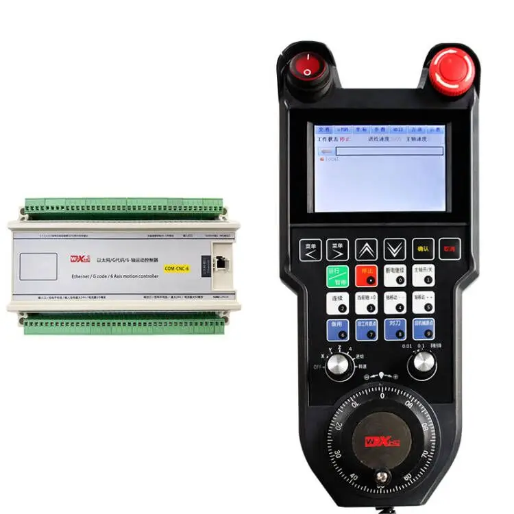 2023 WIXHC New Arrivals CNC Handheld Controller 3/4Axis  CNC Dsp Controller For CNC Router Table Woodworking