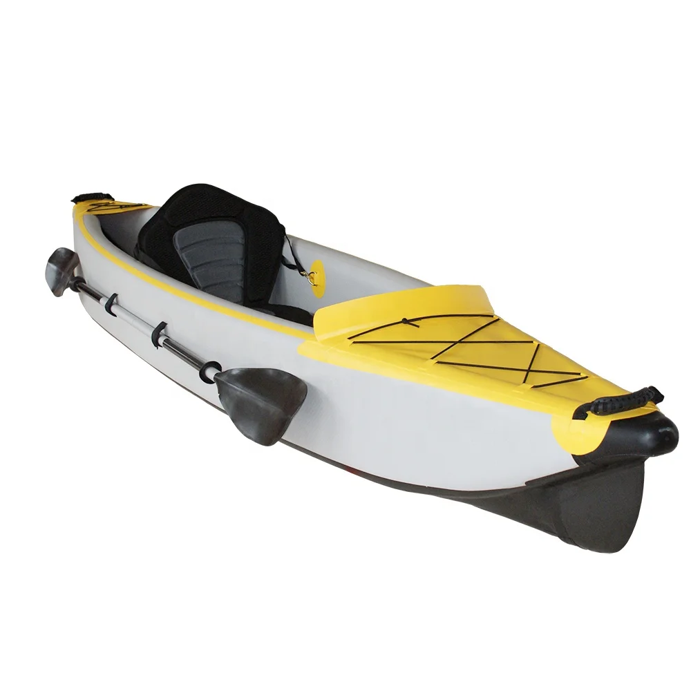 Wholesale Ocean Kayak Fishing Boat Kayak Fishing Single Inflat Kayak For Various Water Sports