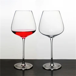 Christmas wholesale Mr and Mrs set of 2 wine glasses set wedding gift stemless wine glass with gift box
