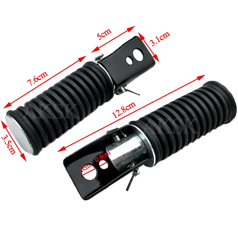Universal Modified Thickened Folding Motorcycle Rear Pedal for Cococity Harley Electric Scooter Rear Pedal Spare Parts