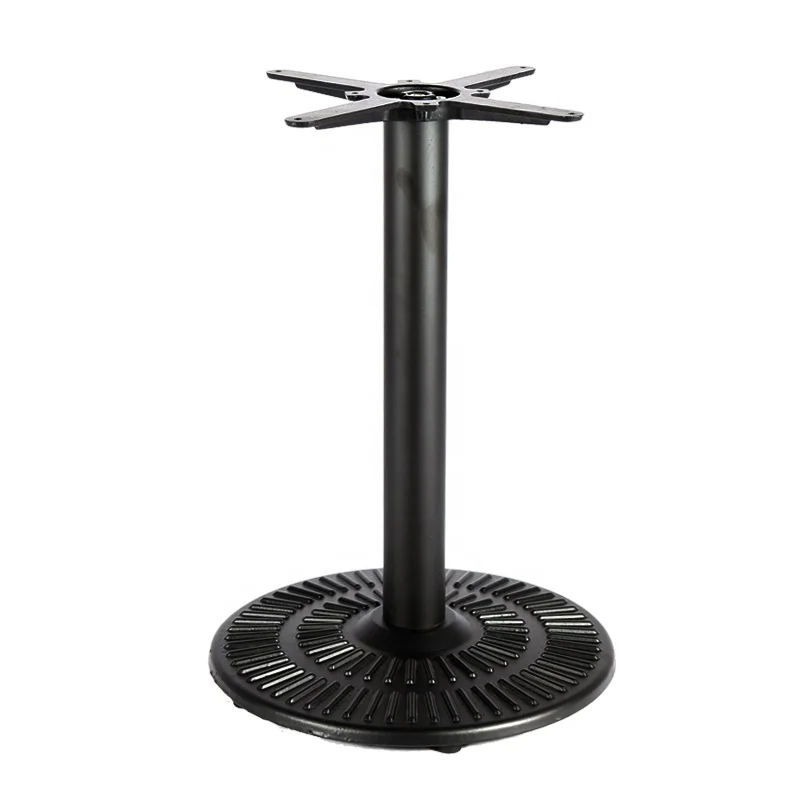 Chuangdi A-008A round metal cast iron legs for table indoor outdoor usage