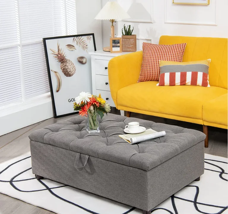Bedroom Furniture Metal Ottoman Folding Sofa Bed with Mattress