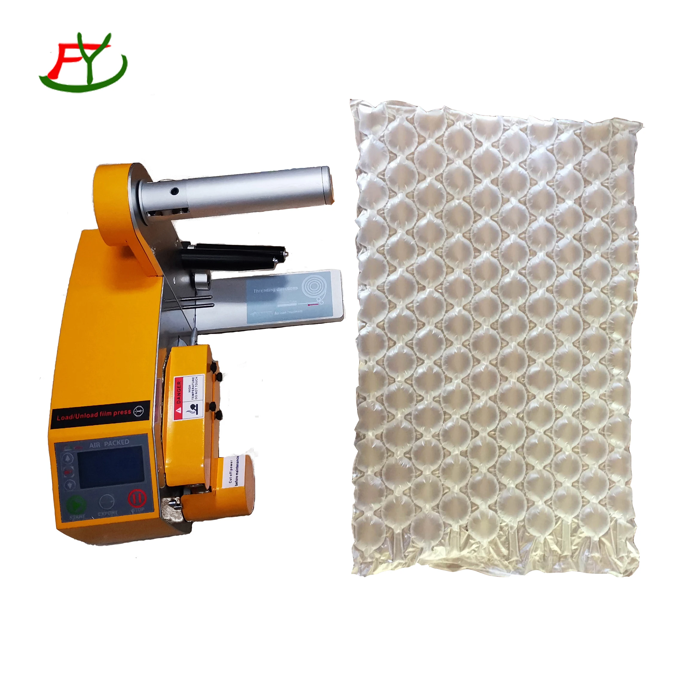 Air Cushion Bag Film: Elevate Your Shipping Standards  Engineered by User-friendly Air Bubble  Cushion Machine
