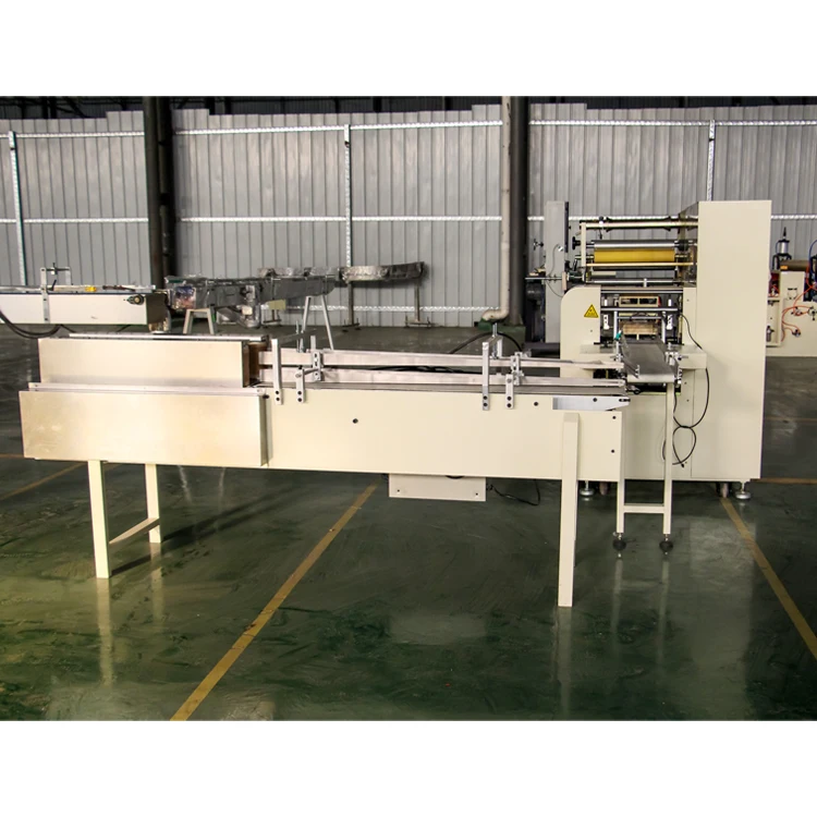 Semi Auto Film Plastic Bags Napkin Tissue Paper Facial Tissue Paper Drawing Packing Machines