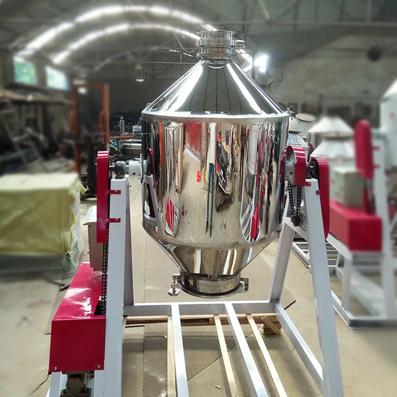 100L 200L 300L Large Capacity Drum Powder Mixing Machine for Spice Detergent Cosmetic Powder Mixer Machine