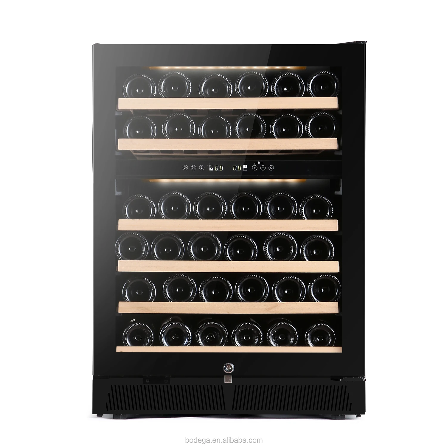 JC-145B среднего размера гостиная гостиничном номере мульти-зоны холодильник отель 145L компрессор raching охладитель вина Bodega