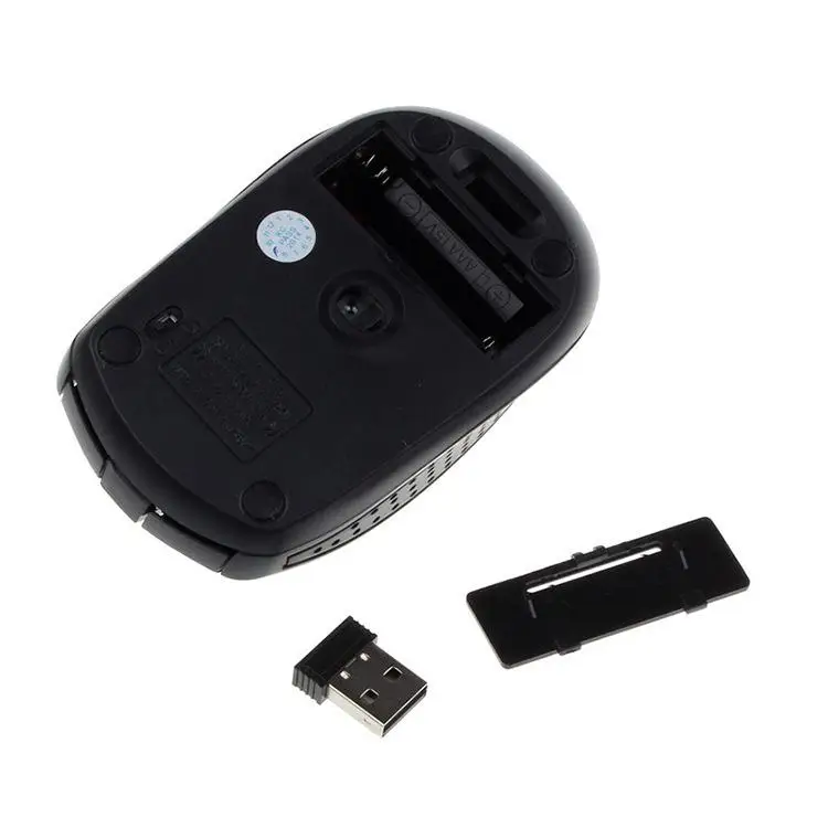 Wireless Mouse Silent 2.4G USB Computer Mouse quiet Compact Optical Cordless Mouse for Mini PC/Laptop/ Windows/Mac/Linux